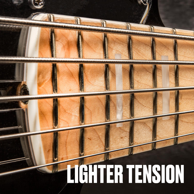 Dunlop DBSBN30130 Super Bright Bass Strings, Nickel Wound, Medium.030-.130, 6 Strings/Set 6-STRING 30-130 FULL SCALE
