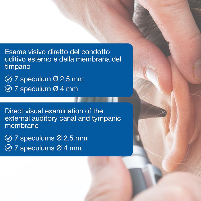 GIMA 31524 Otoscope 2.5V Xenon Halogen Light Pouch Single