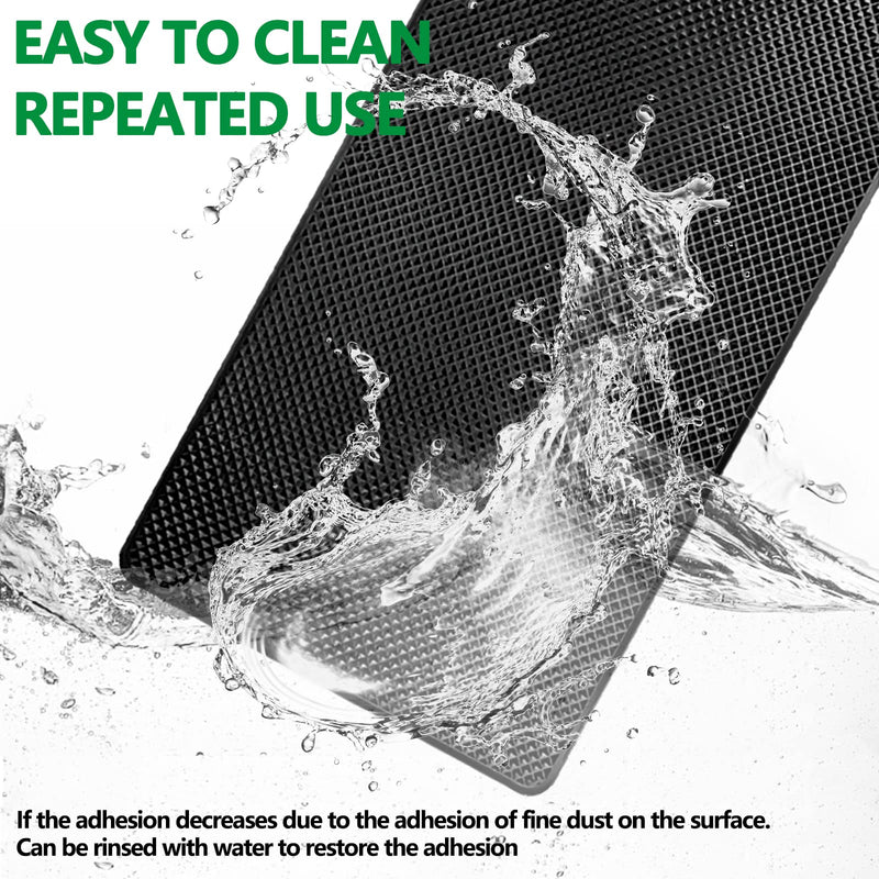 [AUSTRALIA] - Dashboard mat Rubber Non-Slip mat, 15.7"x7.8" Large Size car Non-Slip mat, car Dashboard Accessories for car Interior Organizer. Grid 