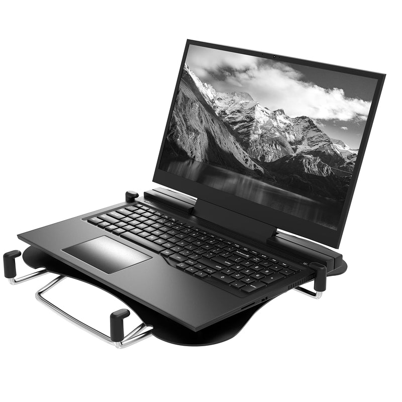 Add-On Laptop Cooling Fan Pad – CTA Add-On Digital USB-Powered Cooling Pad Fan with VESA-Compatible Laptop Holder for Laptops 7" to 15" - Black - (ADD-LTPCF)