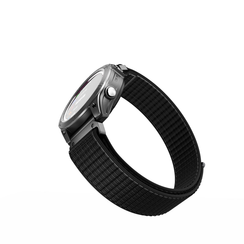 2 Pack 20mm Watch Band for Garmin (Black and Black, 20mm, 2 Pack)