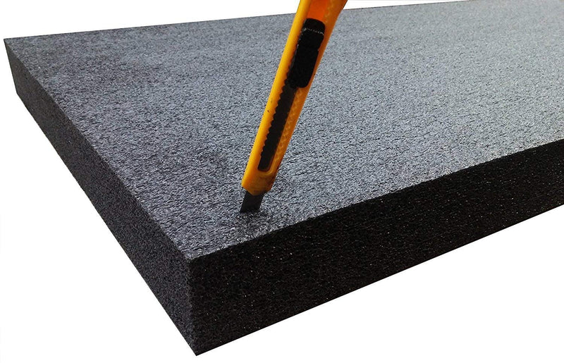Case Club Customizable (PE) Polyethylene Foam 24 x 18 x 1.0 Inches 1.0" Polyethylene