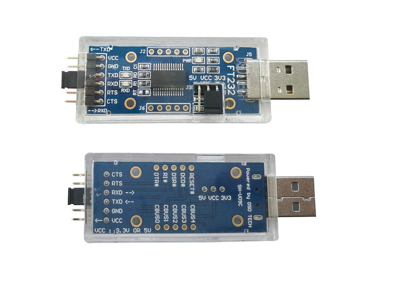 DSD TECH USB to TTL Serial Adapter with FTDI FT232RL Chip Compatible with Windows 10, 8, 7 and Mac OS X