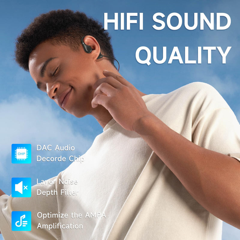 S36 IPX8 Waterproof Earbuds for Swimming, Bluetooth & MP3 Player | 8GB Underwater Headphones with HiFi Sound & Noise-Cancelling, In-Ear Design Wireless Sports Headphones for Swimming