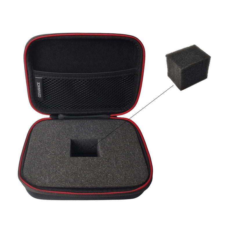 EVA Hard Case with Foam，6.7 x4.7 x2.5 inches Hard Sided Camera/Digital Case EVA shockproof Outdoor case，Suitable for storage of drones, digital products, electronic instruments, etc.