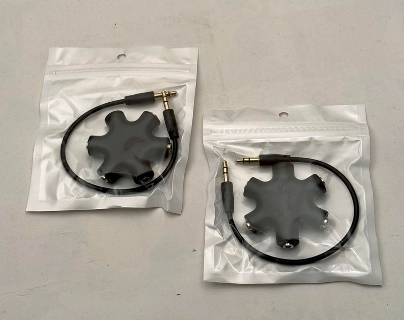 [AUSTRALIA] - Eurorack Patch Cable Splitter - 5 Way, 6 Port (2Pack) 2Pack 