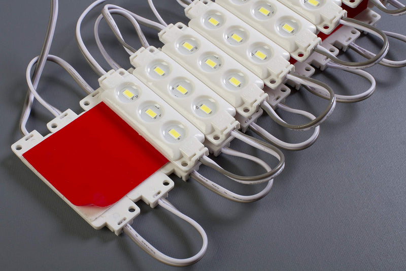 40ft Storefront Orange LED Light Super Bright 5630 Module with UL 12v 6 Amps AC Power Package