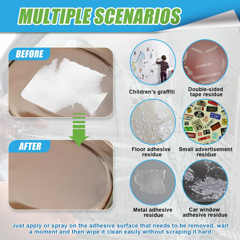 [AUSTRALIA] - Allony Sticker Remover, Adhesive Residue Remover, Window Frame, Superglue Remover, Sticker Effectively Removes Stickers and Labels from Surfaces 120 ml 