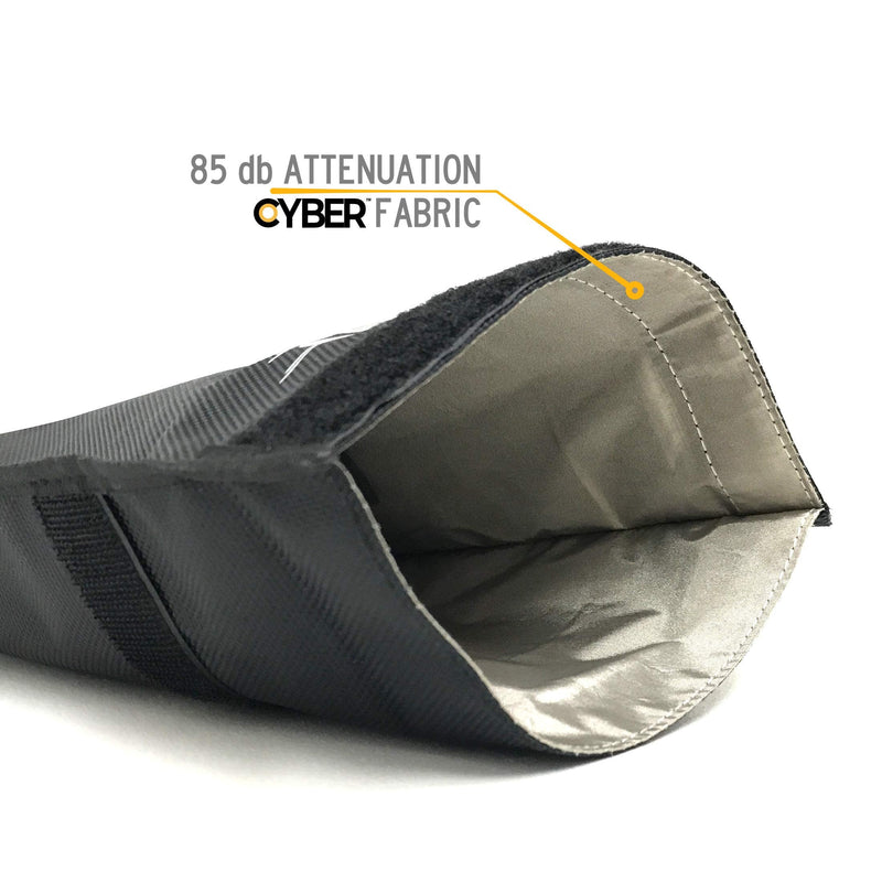 Faraday Defense Faraday Bag Jacket for All Cell Phones and Tablets - Military Grade, Law Enforcement, Executive Privacy, Travel & Data Security.