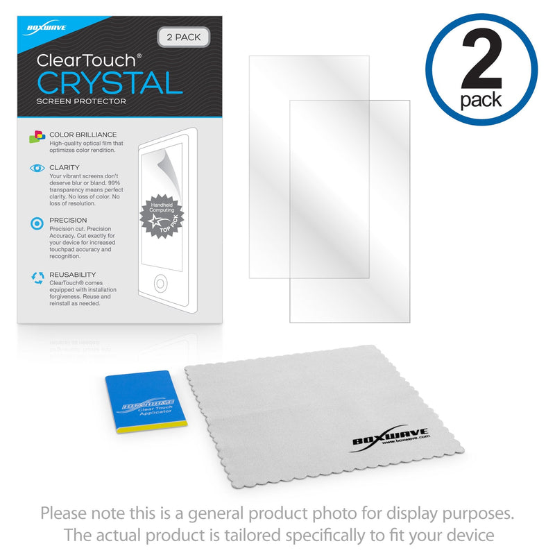 BoxWave Screen Protector Compatible with Sony Walkman (NW-A306) - ClearTouch Crystal (2-Pack), HD Film Skin - Shields from Scratches