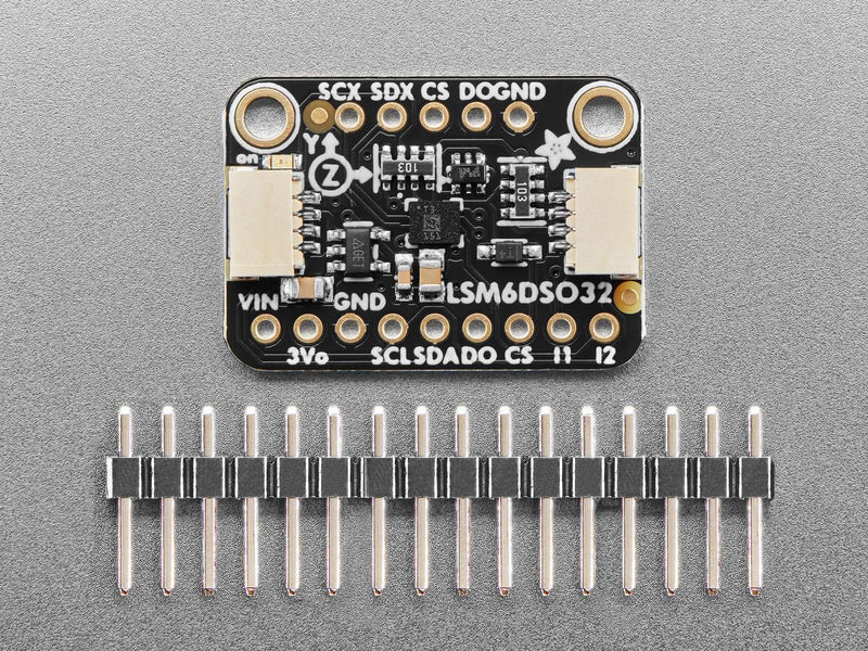 Adafruit LSM6DSO32 6-DoF Stemma QT/Qwiic 4692 Accelerometer and Gyroscope