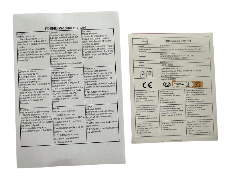 125kHz T5577 RFID Key Fob Proximity ID Token Label Rewritable(10PCS) (Red) Red