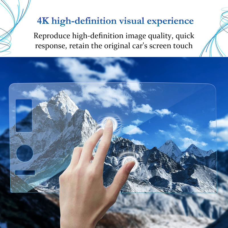 for 2023 2024 Honda Pilot Screen Protector 9 Inch Navigation Display for 2023 2024 Honda Pilot EX-L/TrailSport/Touring/Elite Tempered Glass Screen Protector Honda Pilot 2023 2024 Accessories 2023 2023 2024 Pilot 9 Inch Tempered Glass