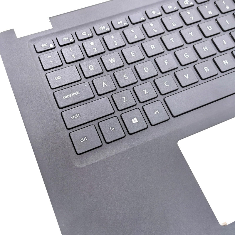 Palmrest with Non-Backlit Keyboard for Dell Latitude 3410 E3410 | Non-Backlit Keyboard, US Layout, Upper Case Top Cover Replacement, P/N 0MC2P/00MC2P Withou Backlit