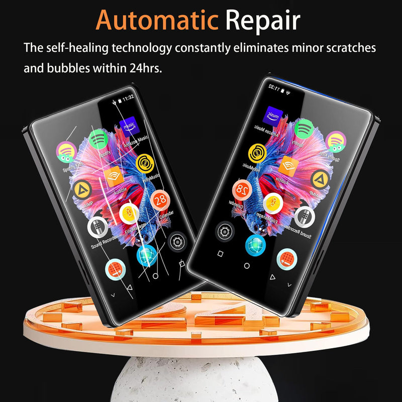 [AUSTRALIA] - Compatible for tokemisc MP3 Screen Protector, [6 Pack] Full Coverage TPU Clear Film Compatible for Tokemisc S7 MP3 Player-2.4" (TPU-6 Pack) TPU-6 Pack 