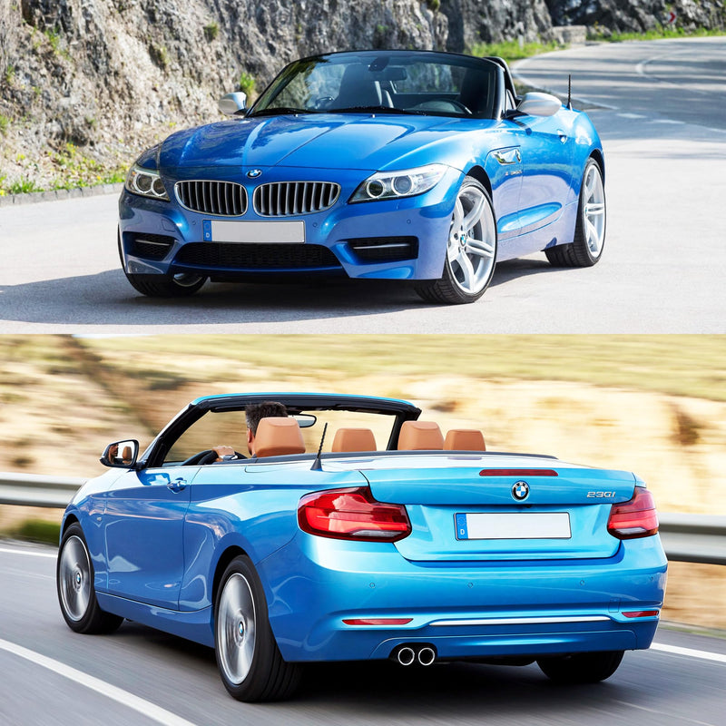 [AUSTRALIA] - VOFONO Antenna for 1994-2018 BMW 328Ci 325Ci 330Ci 128i 135i 228i i3 Z4 Z3 M3 318ti M235i M240i Convertible, 6.5 Inch Short Replacement Car BMW Antenna Mast for FM AM Radio Reception 7 Inch BMW 