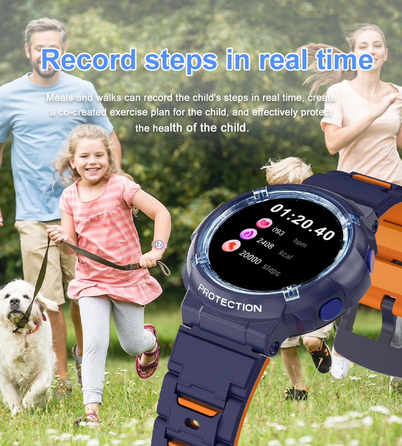 Smart Watch for Kids Smart Watches Heart Rate Monitor Sleep Monitor SNS Message Reminder Waterproof Pedometer Step Counter Calories 25+Sports Modes Alarm Remote Camera Music Control Pink