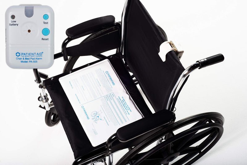 [AUSTRALIA] - Patient Aid Bed Alarm with 10" x 30" Motion Sensor Pad and Wired Device, Various Ring Sound and Mounting Options, AC Adapter and Battery Powered Wandering and Fall Prevention for Elderly Without Rubber Casing 