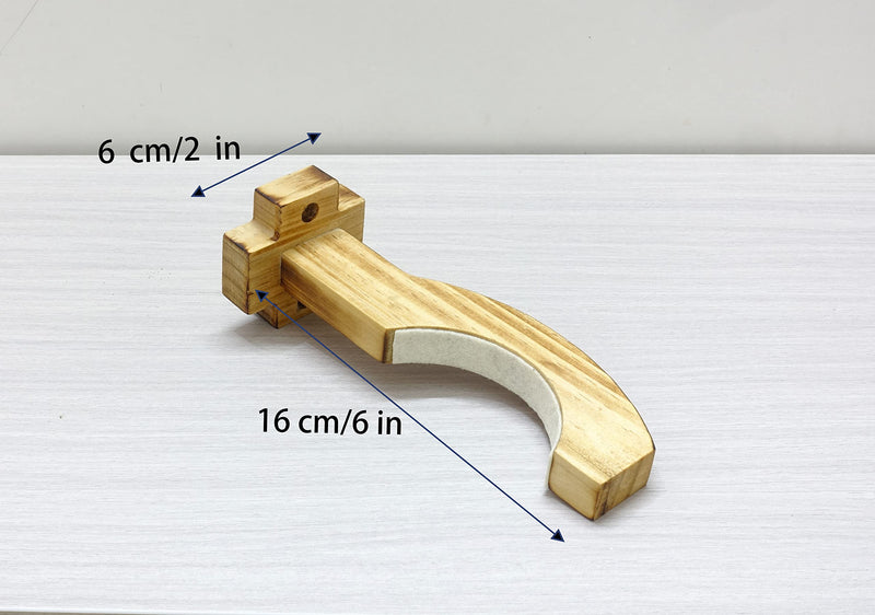 Guitar Wall Holder,Guitar Holder Wall Mount,Guitar Stand Horizontal,Guitar Hanger Tilt Your Guitar,Ukulele, Bass, Electric Guitar at a Slanted Angle with Beauty.