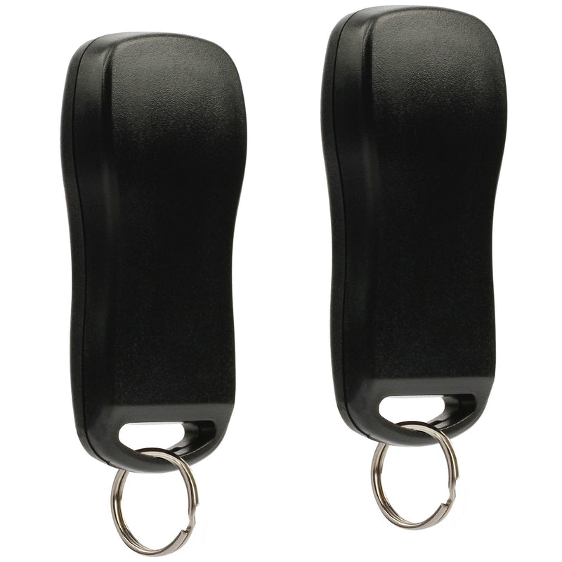 Key Fob Keyless Entry Remote fits Nissan Frontier Armada Murano Pathfinder Quest Sentra Titan Versa Xterra/Infiniti QX4 FX35 FX45 (KBRASTU15), Set of 2 3-Btn x 2