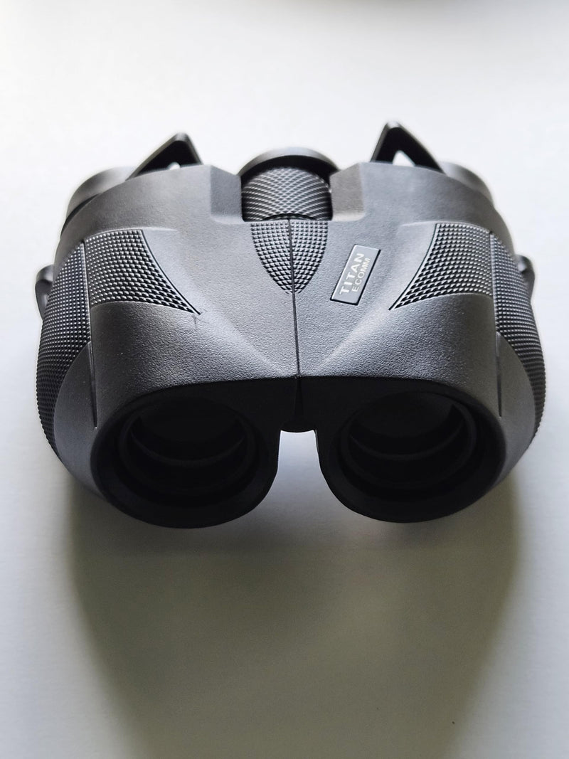 12x25 Compact Binoculars for Adults and Kids - Large Eyepiece Waterproof Binoculars for Bird Watching - High Powered Easy Focus Binoculars with Low Light Vision for Outdoor Hunting Travel