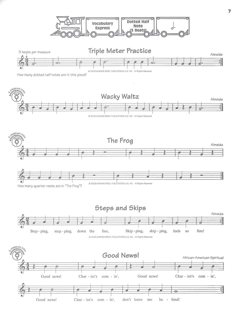 Recorder Express: Soprano Recorder Method for Classroom or Individual Use