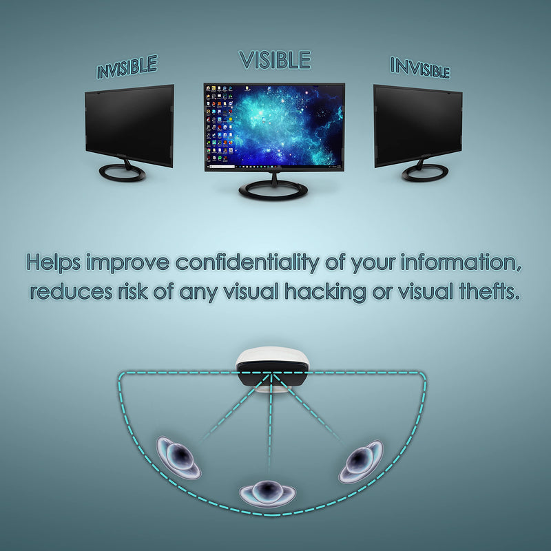 Privacy Screen Filter for 18.5 Inches (Screen Measured Diagonally) Desktop Computer Monitor, Aspect Ratio 16:9 (16.14 inch width x 9.09 inch height) 18.5 inch Privacy Screen Filter