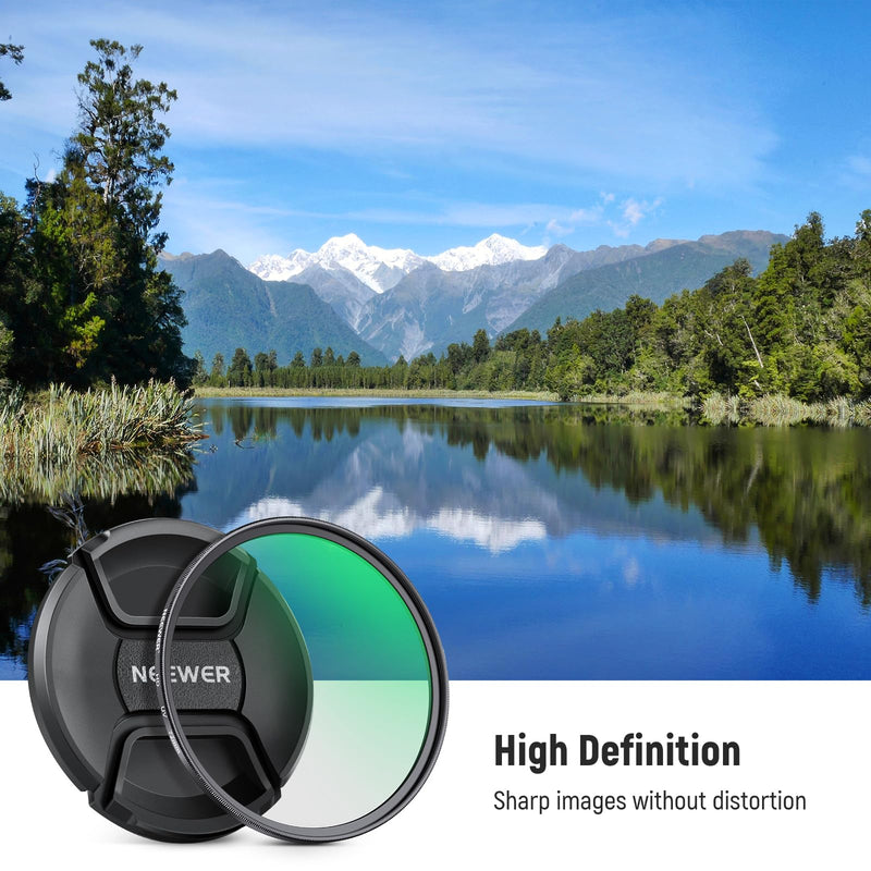 [AUSTRALIA] - NEEWER 72mm MC UV Protection Filter with Lens Cap, Multi Resistant Nano Coatings/HD Optical Glass/Water Repellent/Scratch Resistant/Aluminum Alloy Ultra Slim Frame/Ultraviolet Filter UV w/Lens Cap 