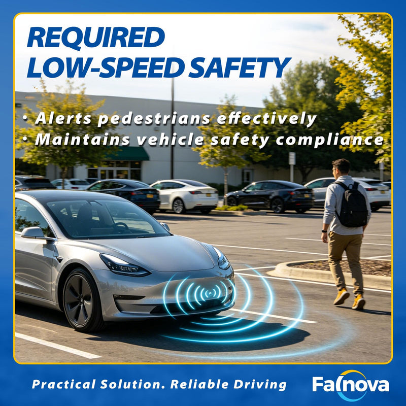 Pedestrian Warning Speaker Replace 1299965-00-AVAS Alarm Horn Siren | Compatible with Tesla Model 3 2017-2023 & Model Y 2019-2024 Waterproof Direct Replacement