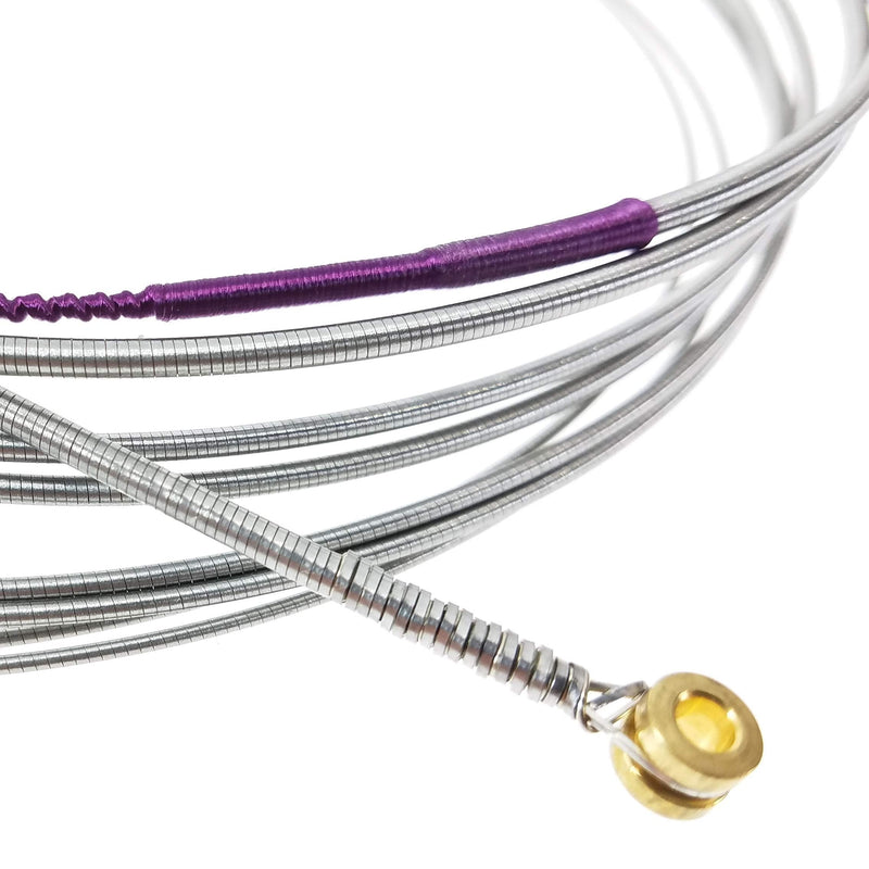 GHS Strings CM3050 4-String Bass Precision Flats, Stainless Steel Flatwound, 38" Winding, Custom Medium (45-105) Custom Med (45-105) Pack of 1