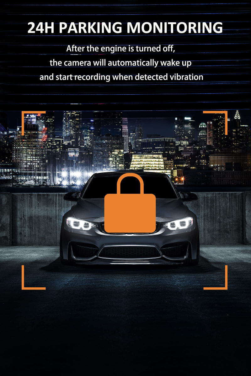 Bundle Include USB C/Type C Hardwire Kit + Yansoo Dash Cam Front and Inside