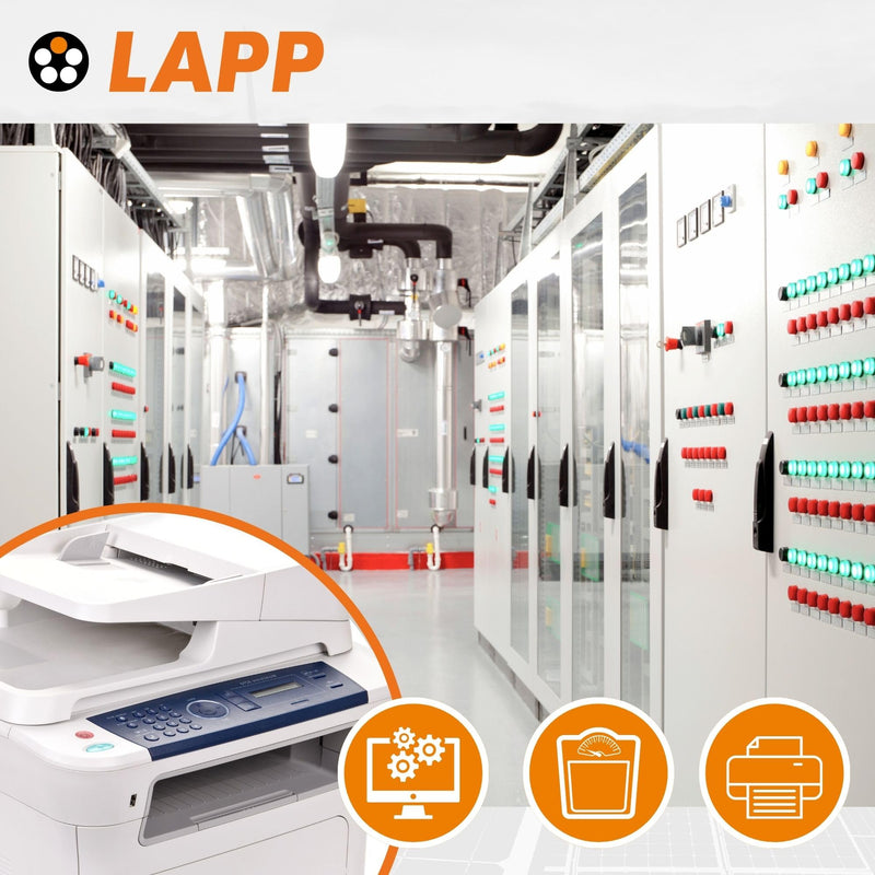 10 m Lapp 1030530 LiYCY Shielded Control Cable 2 x 0.75 mm² I UV-Resistant I Signal Cable 2 Core I Data Cable for Outdoor Use I Soldering Cable I Connection Cable LED I Connection Cable Black