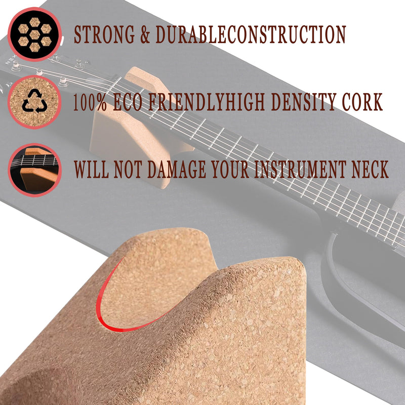 Guitar Cleaning Kit Including Guitar Work Mat,Guitar Neck Rest,Guitar String Winder and Cutter Tool for Acoustic Guitar Electric Guitar Ukulele Violins Bass Banjo, Gift for Musicians