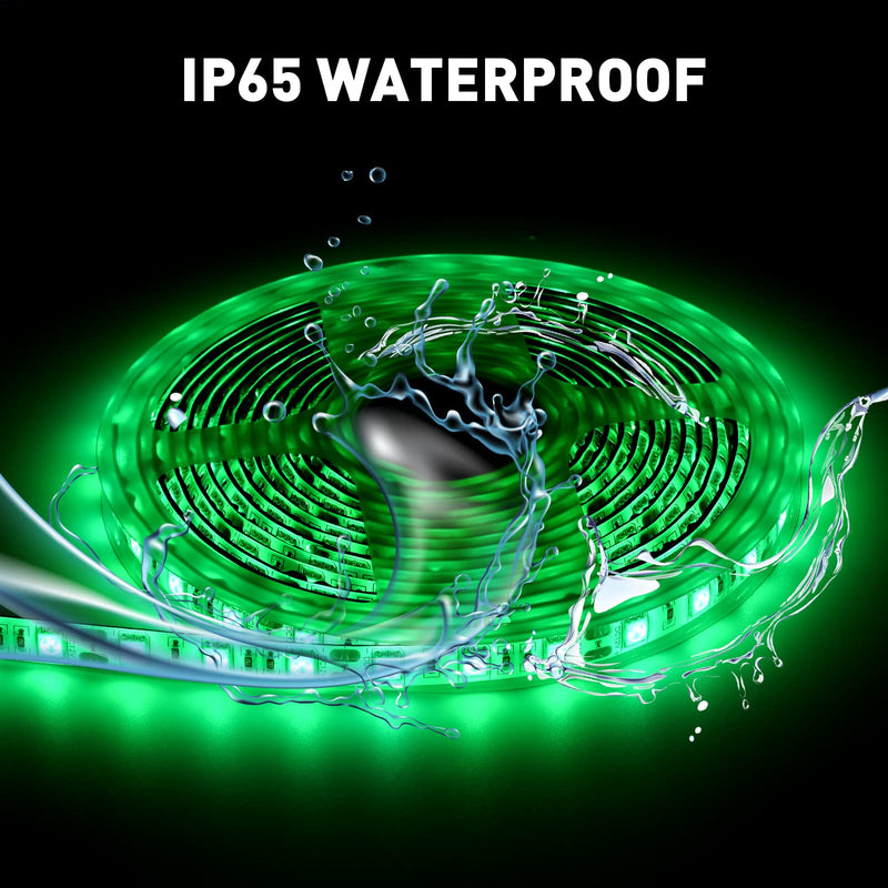 [AUSTRALIA] - Marine LED Strip Lights Boat Lights for Night Fishing Boat LED Strip Light 12V Waterproof, Interior Deck Light for Pontoon, Kayak, Jon Boats, Bass Boats (Green, 32.8ft) Green (32.8FT) 