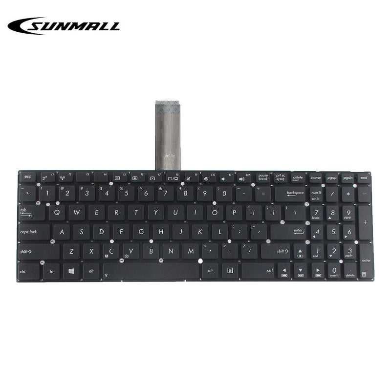 SUNMALL Keyboard Replacement for asus r510l x550 x550ca k550 x552l Series Laptop Black US Layout