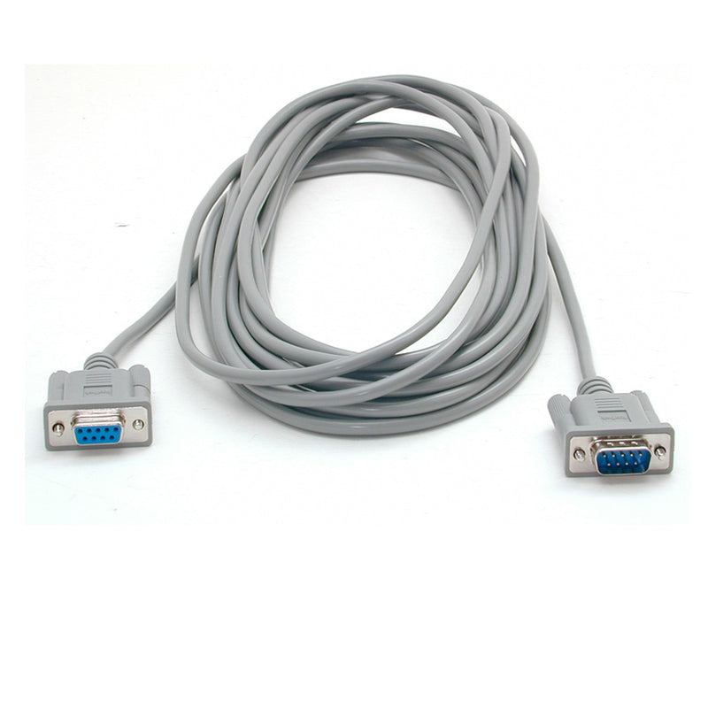 StarTech.com 25 ft Straight Through Serial Cable - DB9 M/F Gray 25 ft / 7.5m