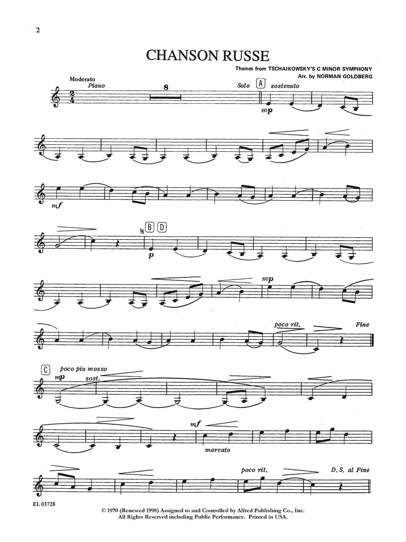 Classic Festival Solos (B-flat Bass Clarinet), Vol 1: Solo Book (Classic Festival Solos, Vol 1)