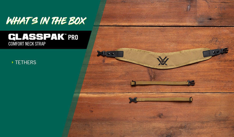 [AUSTRALIA] - Vortex Optics GlassPak Pro Binocular Comfort Neck Strap 