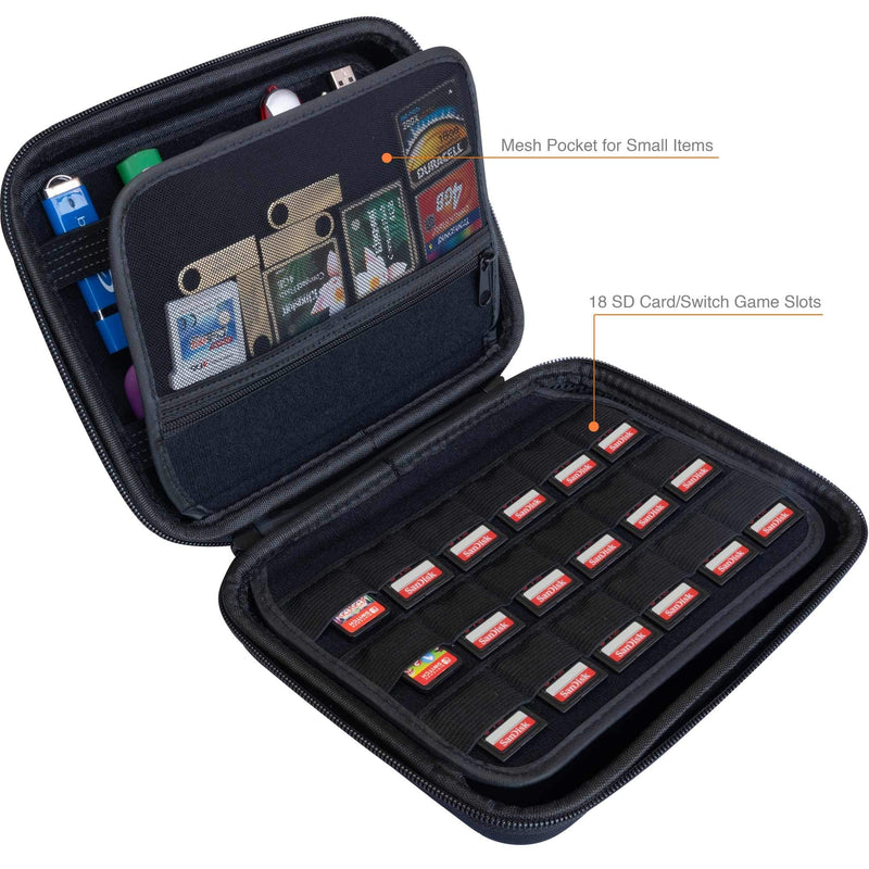 Large Capacity USB Thumb Flash Pen Drive Storage Organizer Holder/ SD Card Memory Card Holder Case/ External Hard Drive Case