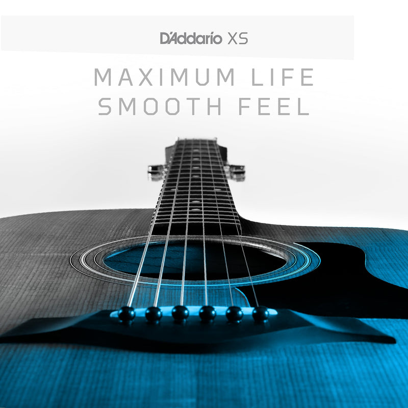 D'Addario Mandolin Strings - Coated Mandolin Strings - XS Phosphor Bronze - For 8 String Mandolin - Maximum Life, Smooth Feel - XSM1140 - Medium, 11-40