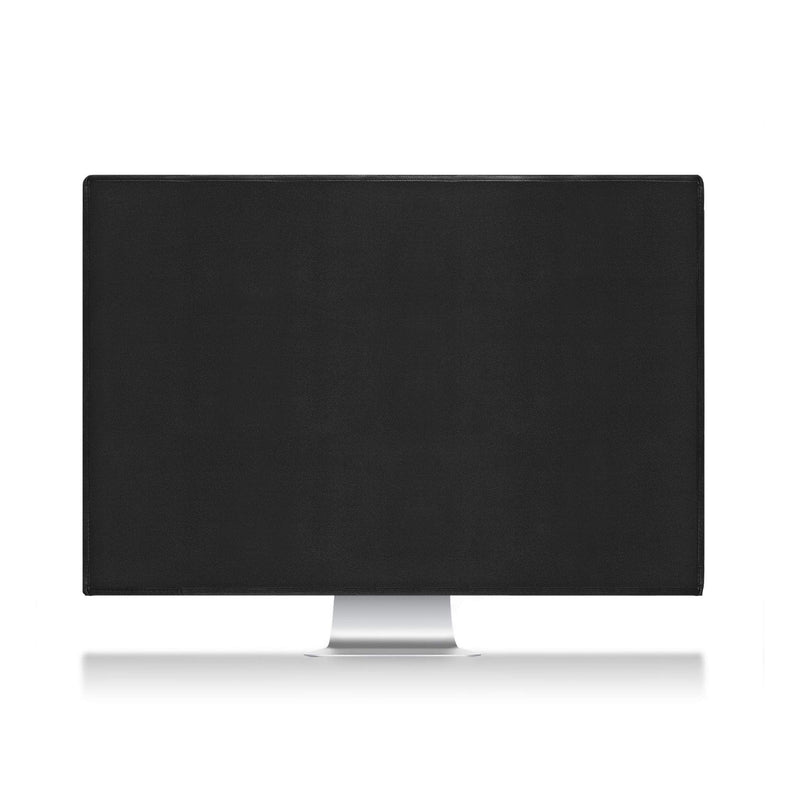 kwmobile Monitor Cover Compatible with 24-26" Monitor - Monitor Cover Dust PC Screen Protector - Black