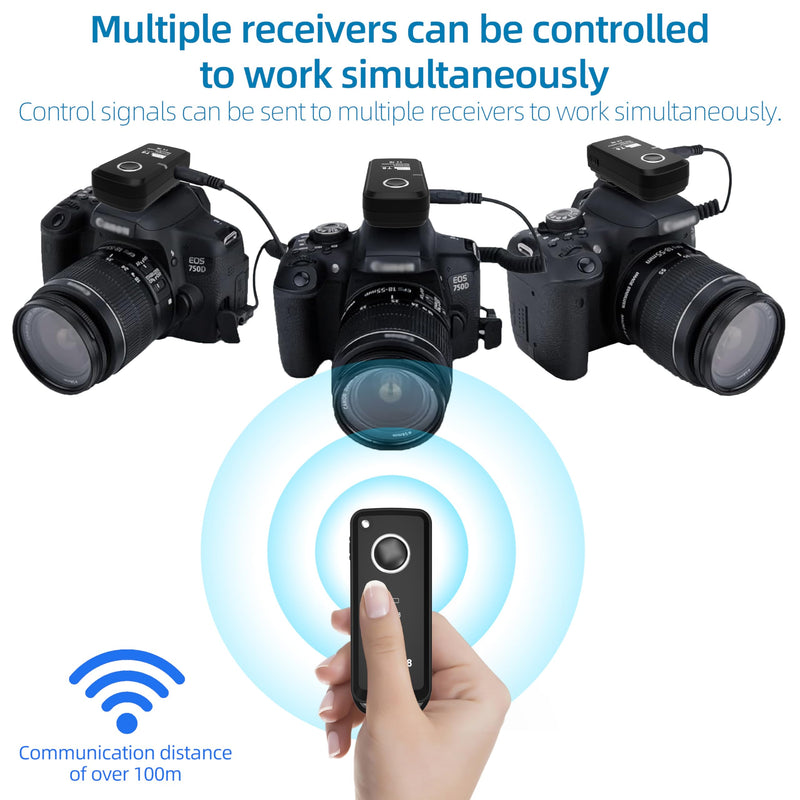 [AUSTRALIA] - Remote Shutter Release for Sony Wireless Remote for Camera S1/S2 Compatible with Sony a7, a7II, a7IV, a6000, a6300, a6400, a6500, a77, a77M2, a99, a580, a560, a550, RX10M2 
