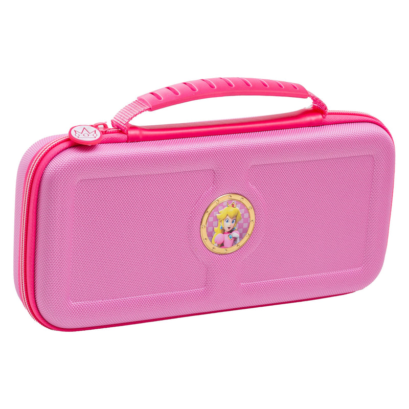 R.D.S. INDUSTRIES, INC. – Game Traveler Licensed Deluxe Travel Case for Nintendo Switch, Nintendo Switch 2, OLED, Princess Peach (PP12)