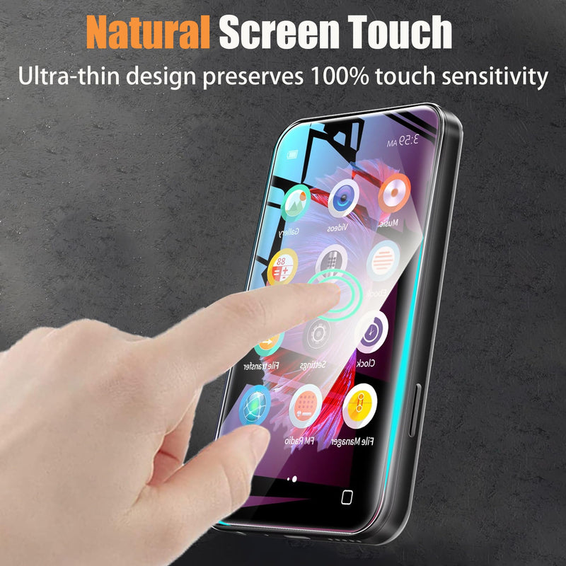 Compatible for SWOFY Mp3 Player Screen Protector, [6 Pack] Full Coverage TPU Clear Film Compatible for SWOFY M503 Pro 4" Mp3 Player (6 Pack) 6 Pack