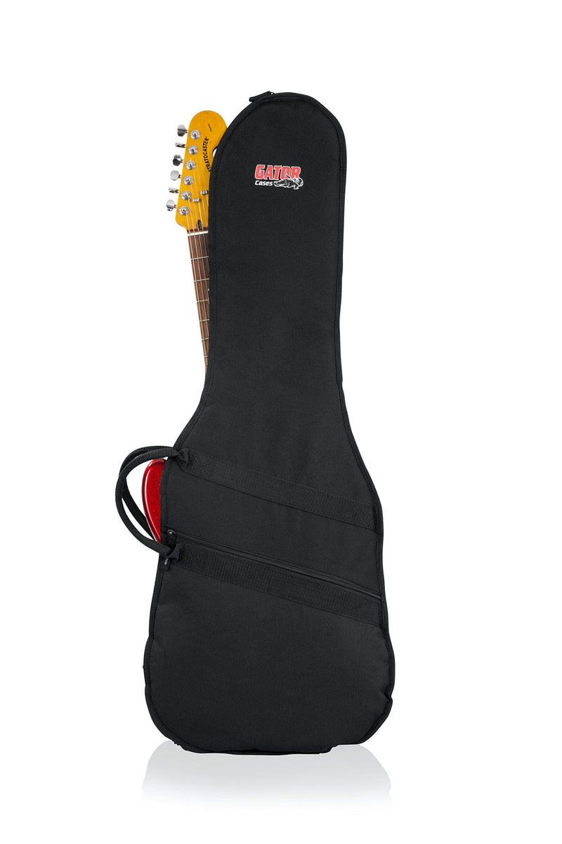 Gator Cases Foam Padded Electric Gig Bag Fits Stratocaster and Telecaster Style Guitars up to 40.3" Length (GBE-Elect) Standard Standard Electric Guitars