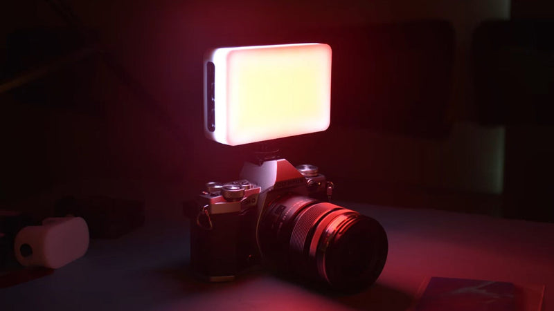 Upgrade 120 LED Selfie Light for iPhone with Front & Back Clip black