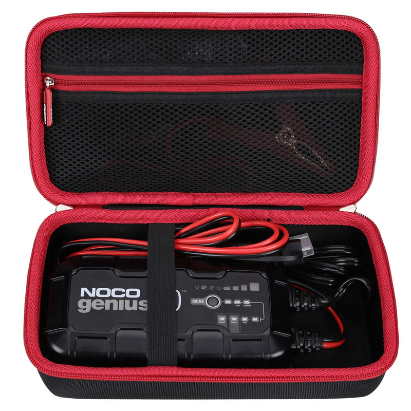 FBLFOBELI Hard Travel Case Compatible with NOCO GENIUS10, 10-Amp Fully-Automatic Smart Battery Charger (Case Only) for NOCO GENIUS10