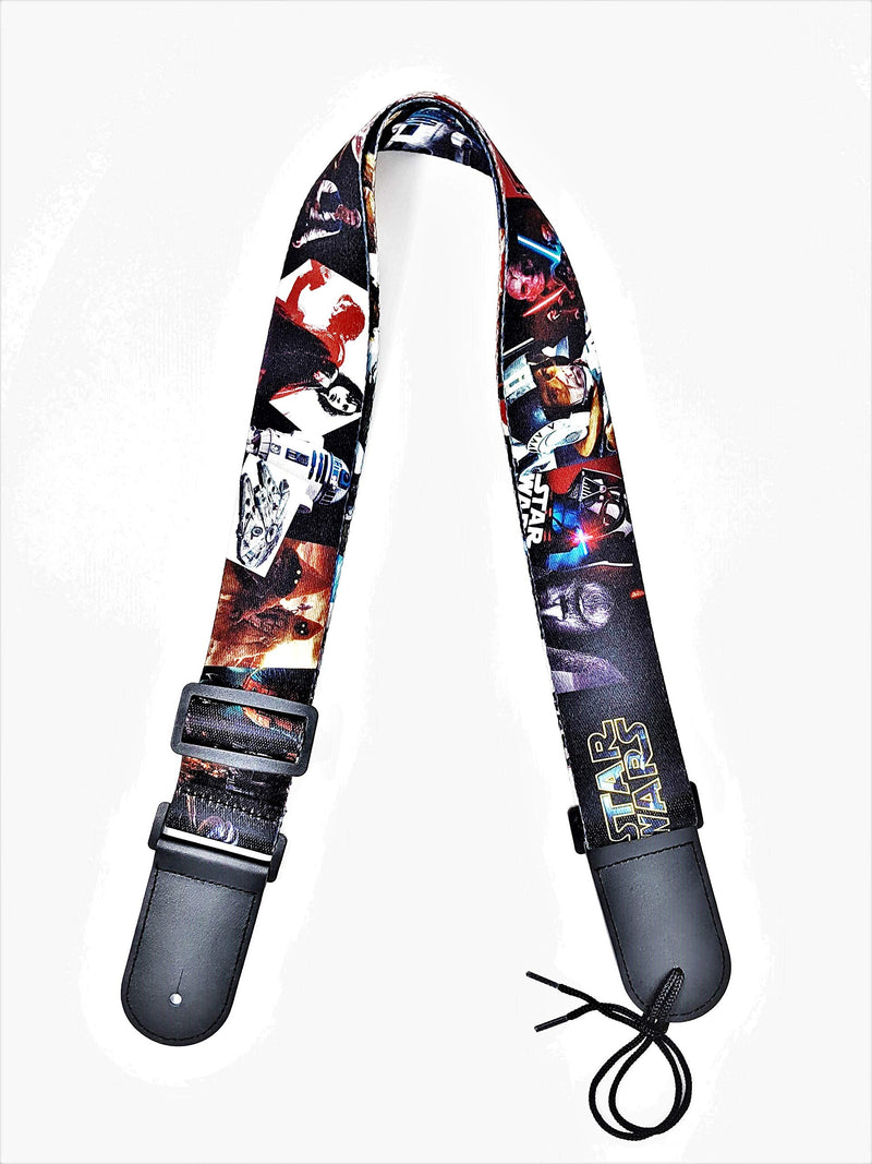 StarWars 2 Inches Wide Guitar Straps Vol II | Polyester with genuine leather