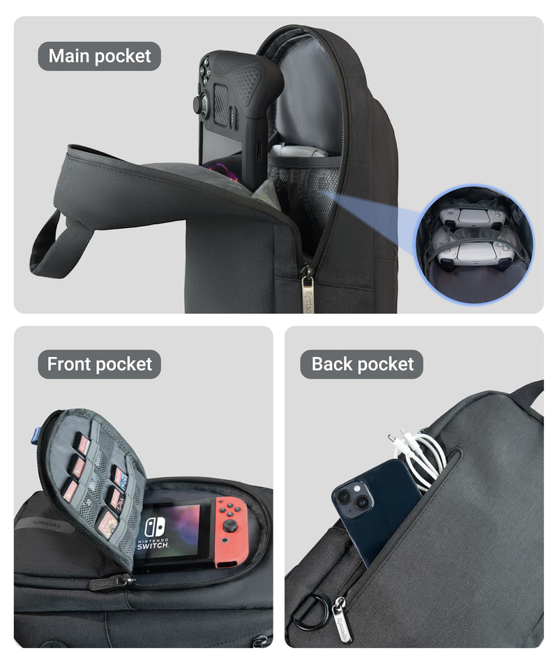 Syntech Hard Carrying Case and Bag for Handheld Gaming Consoles