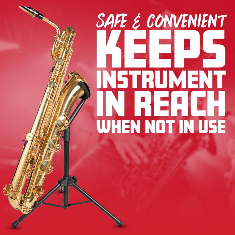 [AUSTRALIA] - Gator Frameworks Tripod Style Stand for Standard-Sized Trumpets; (GFW-BNO-TRUMPET) Trumpet Stand 